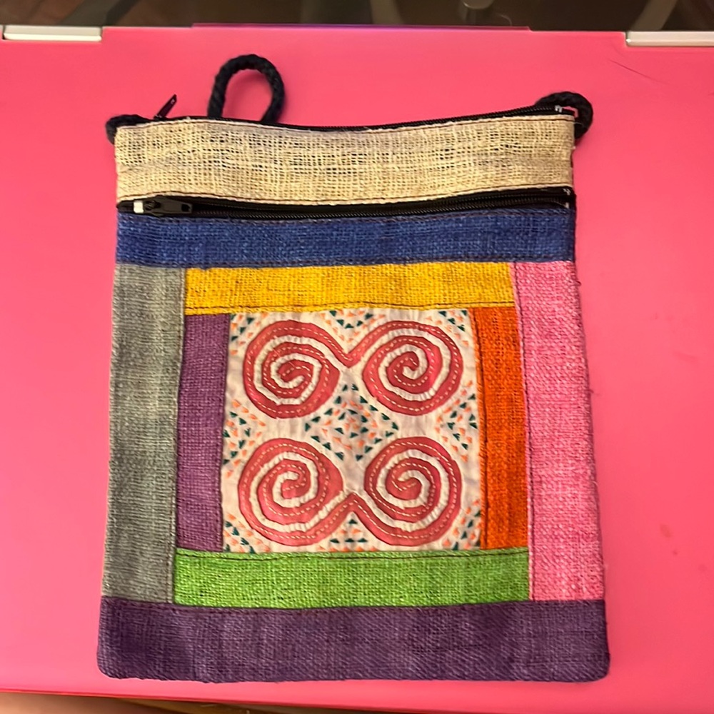 Embroidered Crossbody